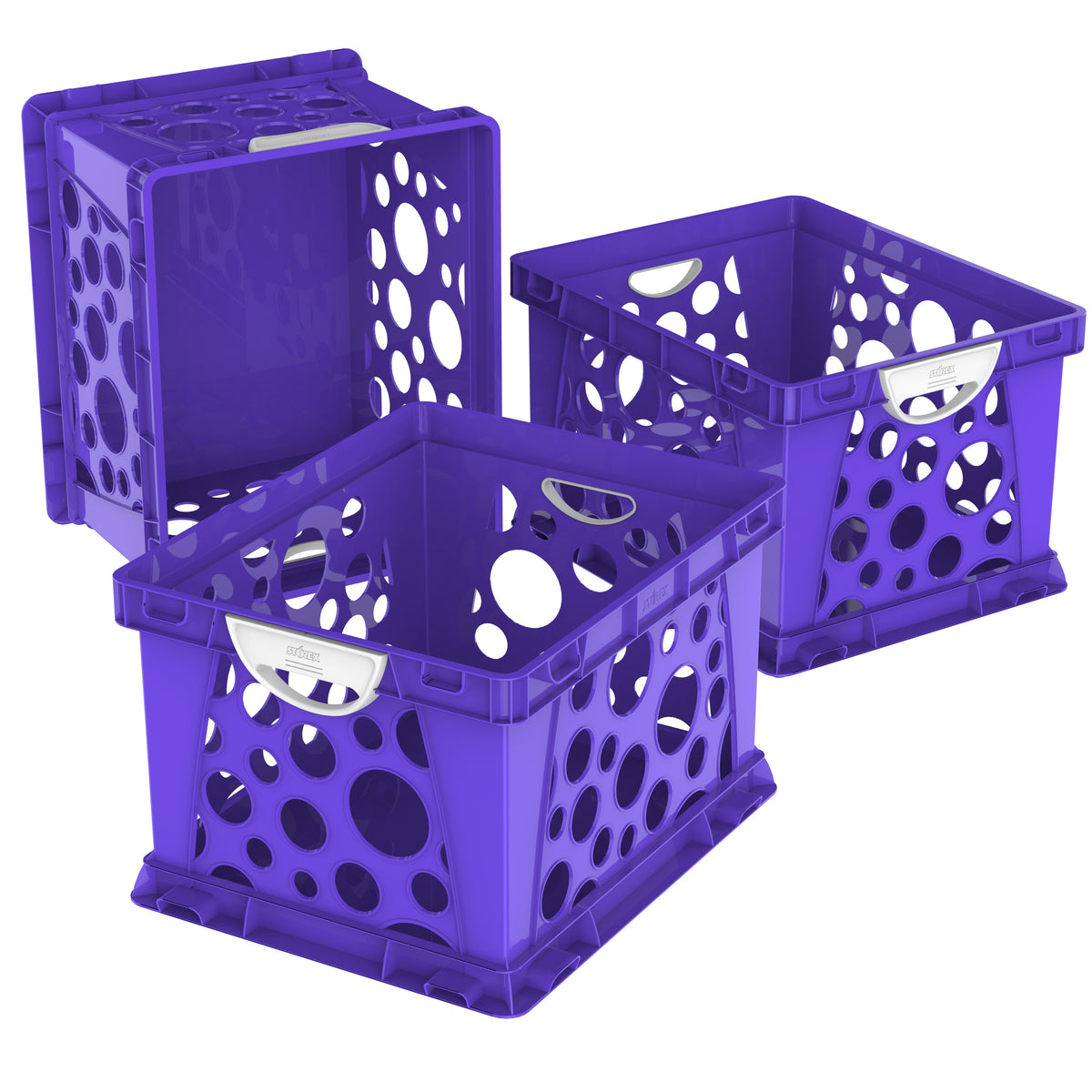 Kis Keter Plastic 50-L Storage Box - Purple 251872 - Reno-Depot